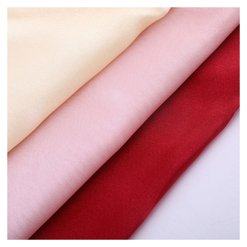 HG1028 Shinny Liquid Silky Polyester Organza Fabric For Blouses And Dress