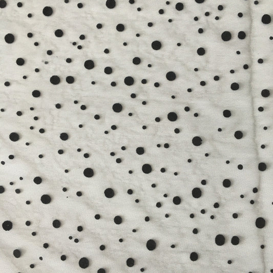 HG6116 Polka Dot Fabric Nylon Focking Tulle