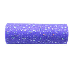 15cm * 10 yards Tulle Roll Silver Sparkle