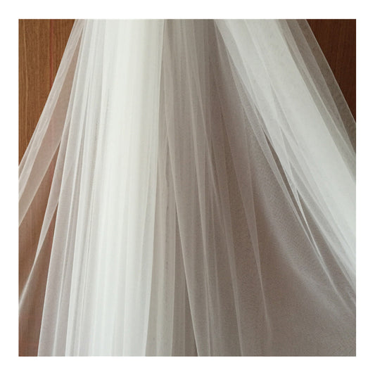 Hg0203 Bridal Veil Wedding Dress 23GSM Tulle Mesh Net Fabric