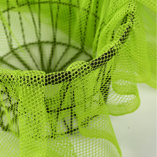 Hexagonal Net Polyester Mesh Fabric For Ball Net Luggage Shoes Mesh