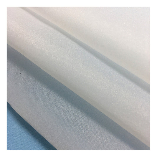 HG6177 100% Polyester Organza Imitated Silk Fabric For Wedding Dress