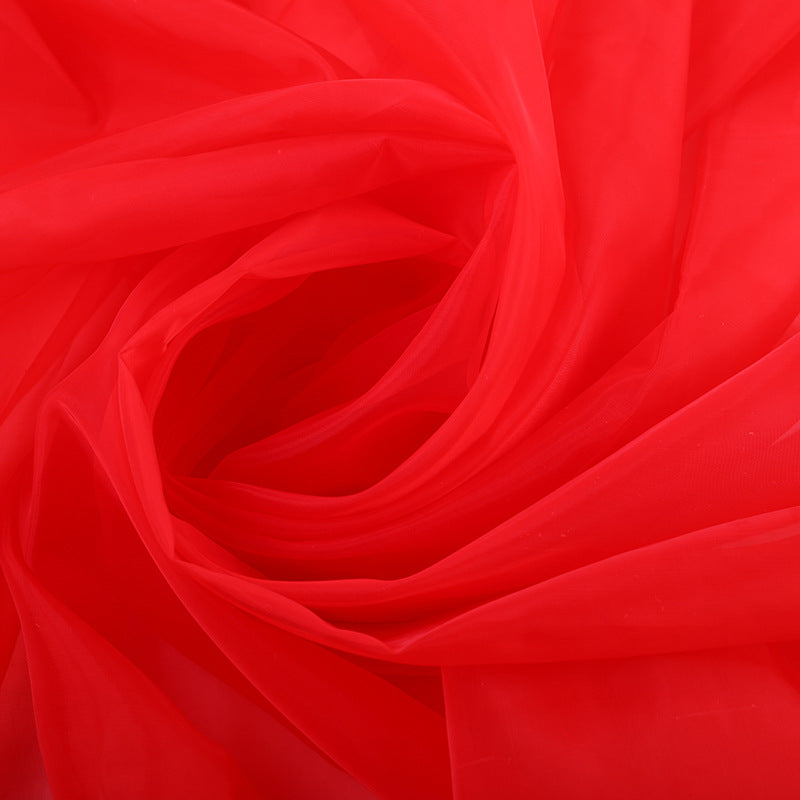 HG1030150CM 100% polyester Solid Color Organza Fabric