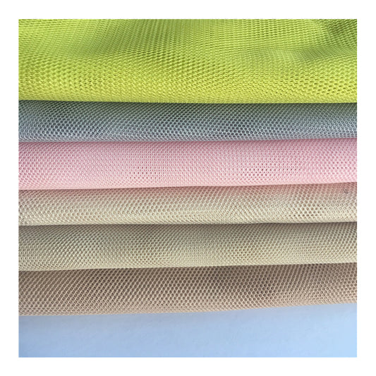 HG6173 100% Polyester White 25GSM Tulle Fabrics