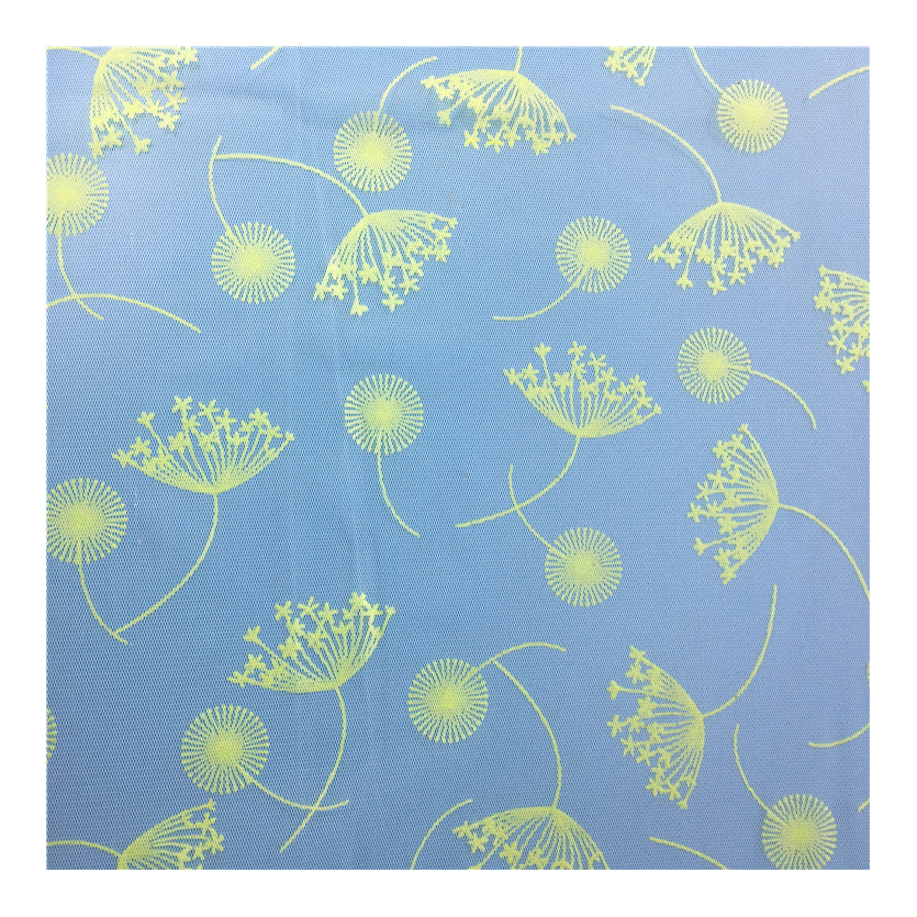 HG6505 New Arrival Novel Exposed To UV Changing Color Flower Printed